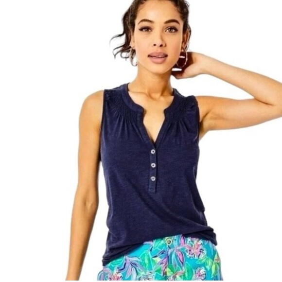 LILLY PULITZER Size Small Tank Top - Picture 1 of 6